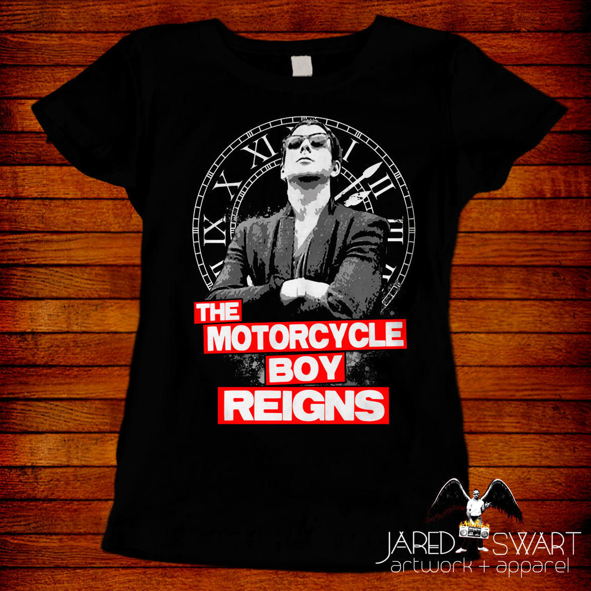 Rumble Fish inspired T-shirt The Motorcycle Boy