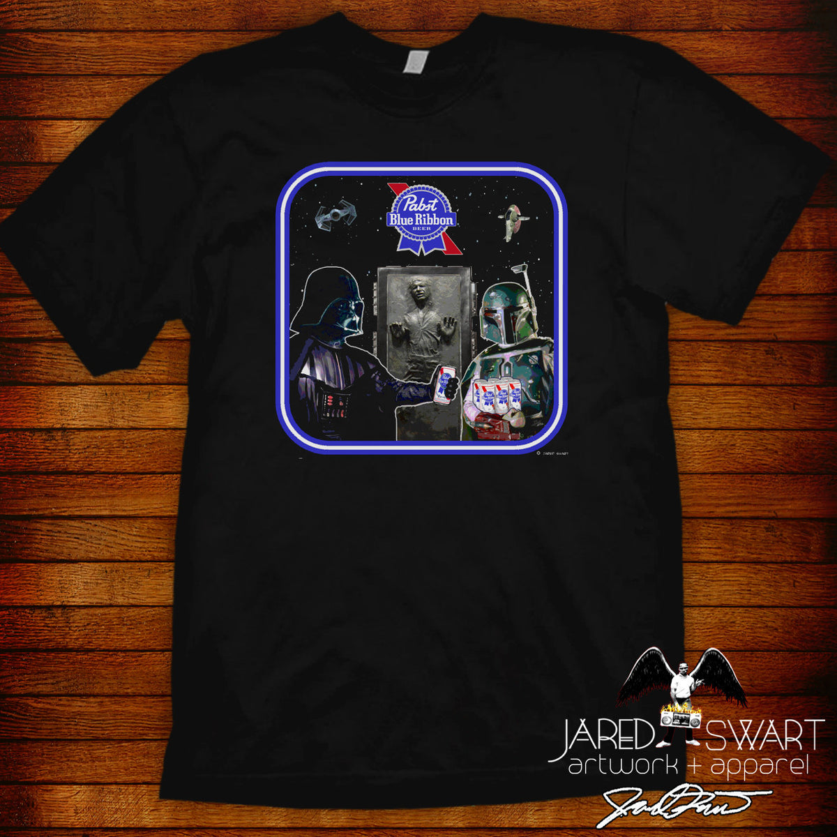 Star Wars PBR parody mashup t-shirt #2 – JaredSwart.com