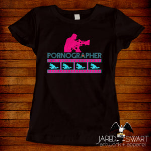 Occupational T-shirt Pornographer porn star onlyfans