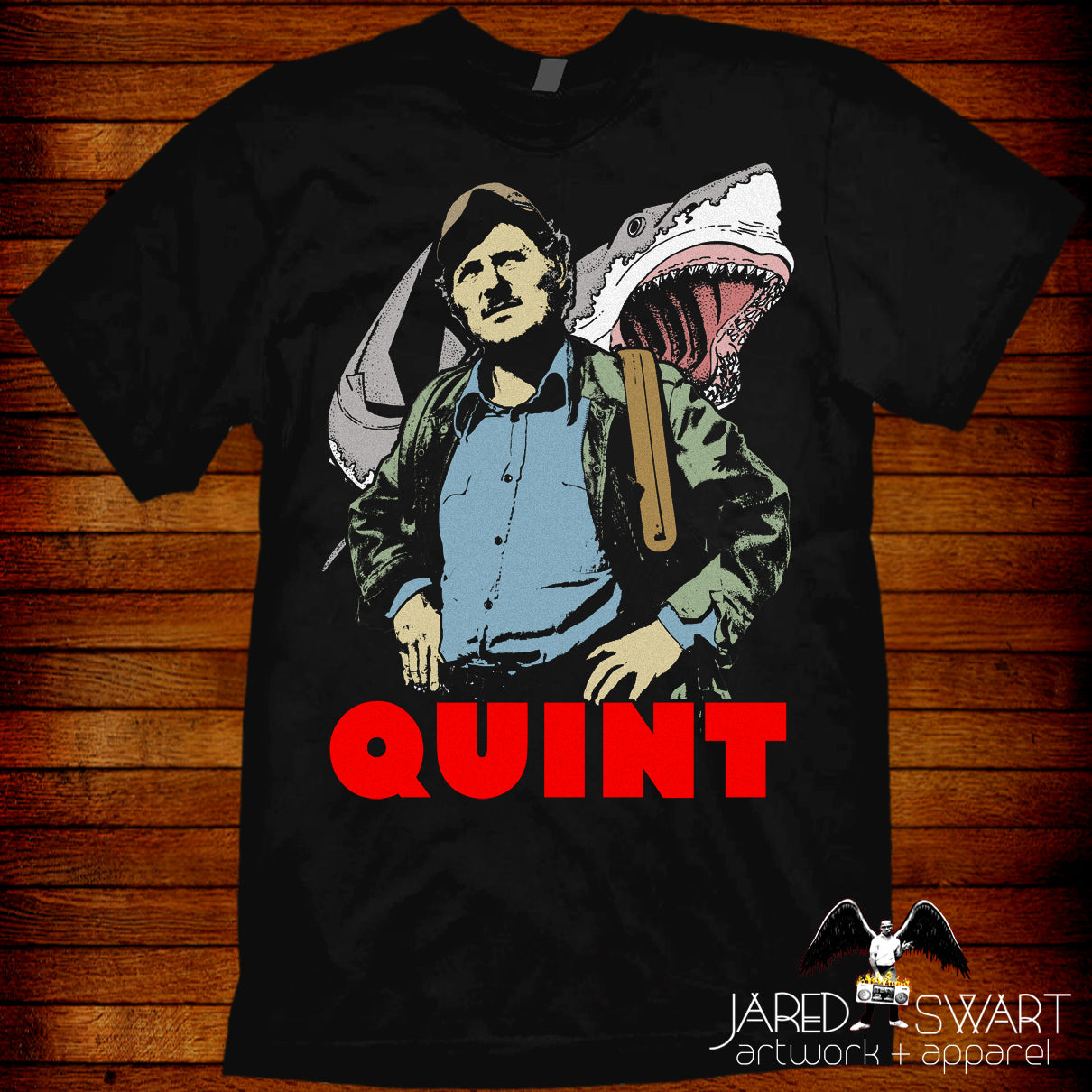 Jaws t shirt on sale