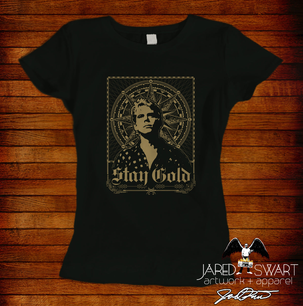 Pony Boy Stay Gold T-shirt Gold Edition – JaredSwart.com